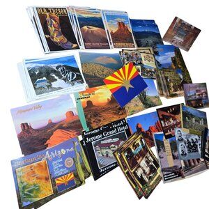 Vintage State Of Arizona Postcards Travel Roadside Grand Canyon